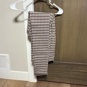 Maurices Houndstooth Skinny Pants - Black and White